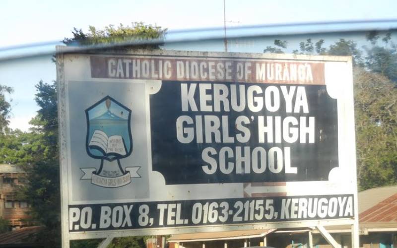 Kerugoya Girls students accused of burning dormitory detained