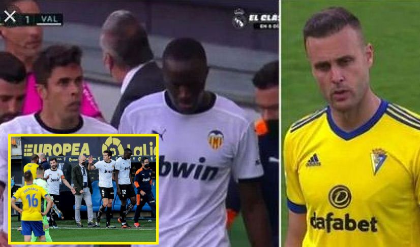 La Liga issue statement after Valencia's Diakhaby accused Juan Cala of racism