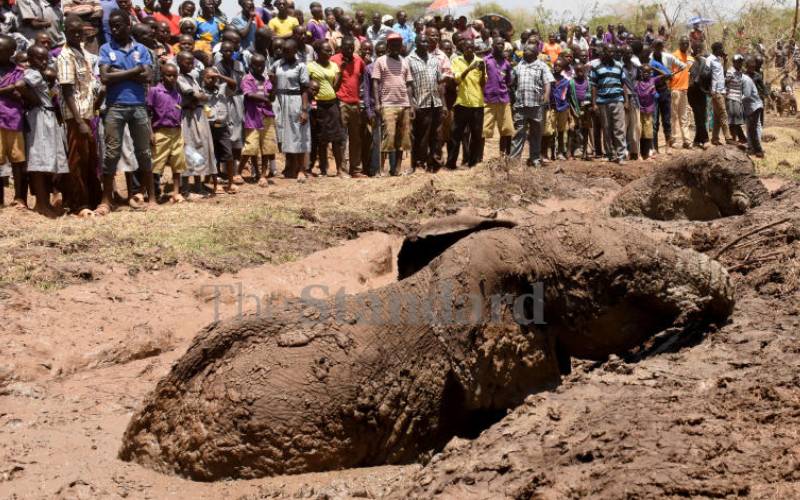 River Kerio dried up due to drought