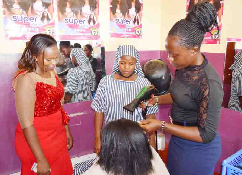 Makueni Remand Women prison inmates get beauty skills