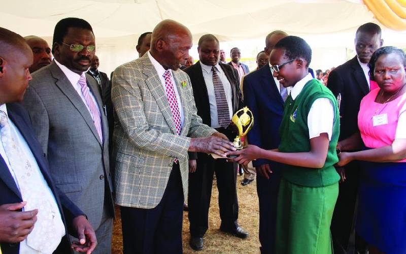 Moi leaves major footprints in the education sector