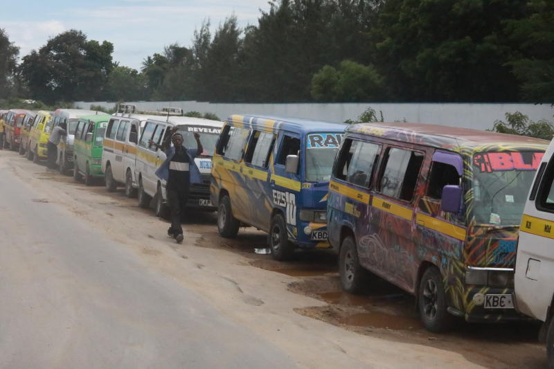 Mombasa matatu operators crying foul as extortion gangs take over stages