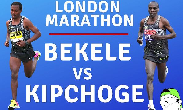 Kipchoge tackles Bekele 