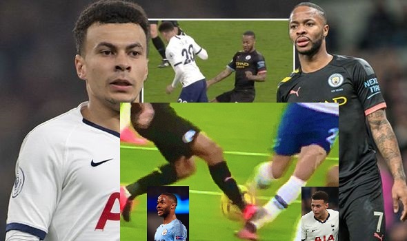 'No hard feelings' says Spurs' Alli on Sterling's mistimed tackle