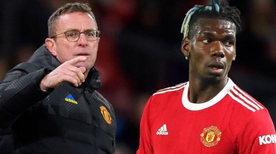 Pogba 'present' and ready to return in two weeks, Rangnick says