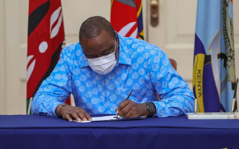 President Uhuru signs three Parliamentary bills into law