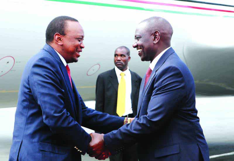 President Uhuru stuck with a DP he does not want