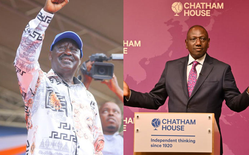 Raila, Ruto make rounds abroad to gain acceptability before polls