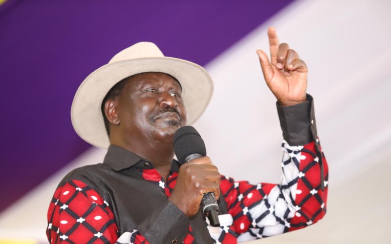 Raila: We have to decide whether we want elections or civil war every five years
