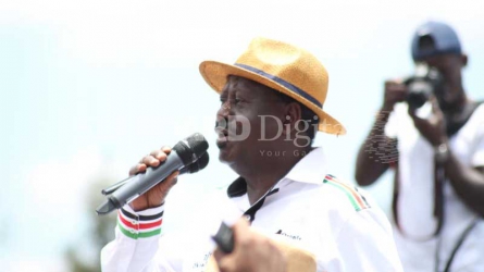 Reject Jubilee, Raila tells Kisii community