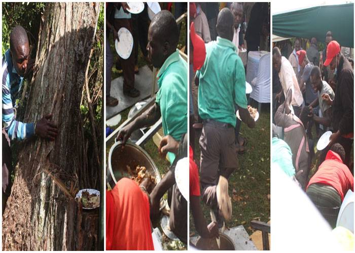 Residents sneak into deputy governor’s home during party, scramble for food