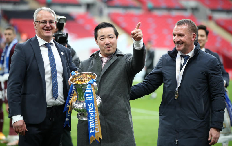 Revealed: Leicester City owner slept with FA Cup trophy after win