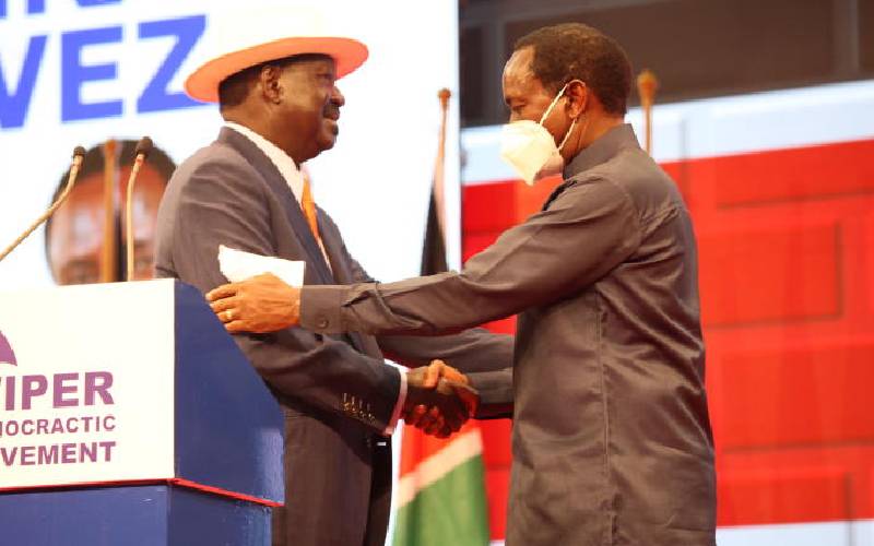 Revealed: The 2017-2022 Raila-Kalonzo MoU
