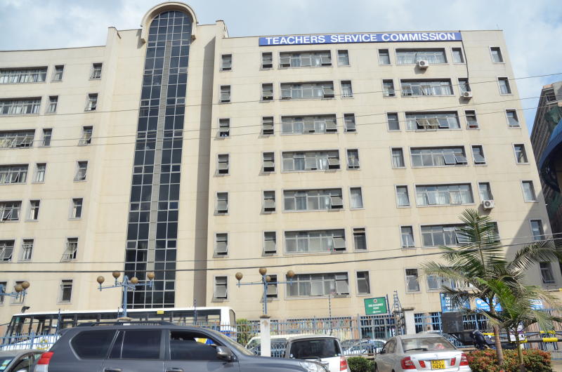 Teachers Service Commission (TSC) building in Nairobi. [Beverlyne Musili, Standard] 