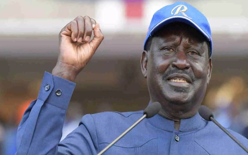 Shame on us for not playing AFCON, Raila says