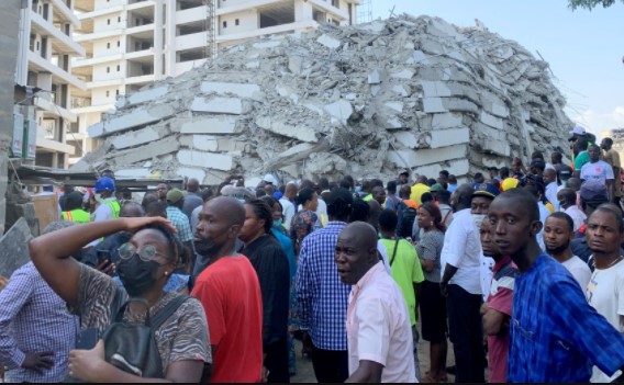 Six dead, scores missing in Nigeria after collapse of high-rise