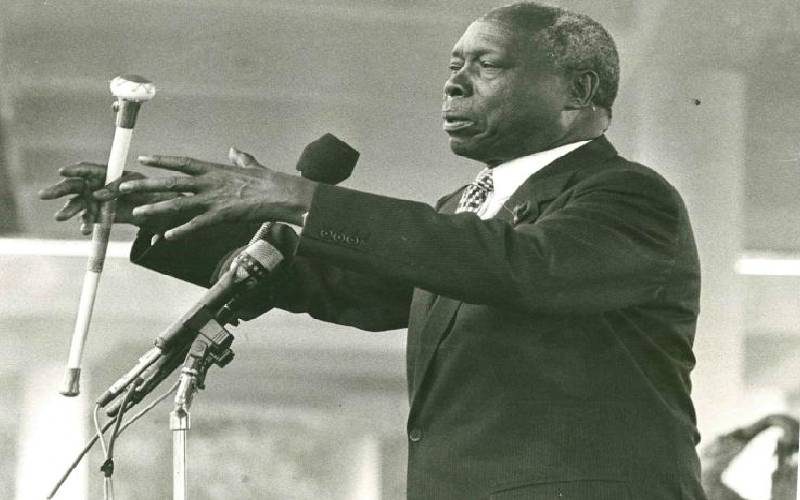 The legendary fimbo that head of State would never leave behind