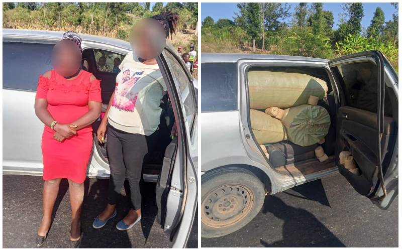 They were driving like Formula 1 racers, DCI says upon arresting 2 women over bhang trafficking