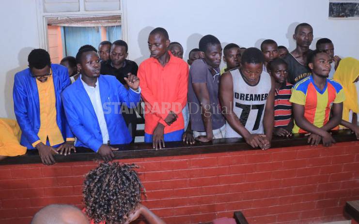20 terror suspects charged, remanded