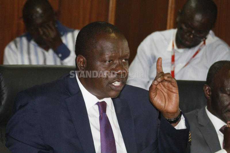 Businessman petitions to have Matiang’i removed