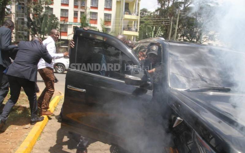 Chaos as Sonko fights cheating claims by EACC