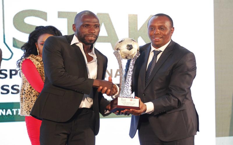 Gor Mahia defender Joash Onyango wins Most Valuable Player Award