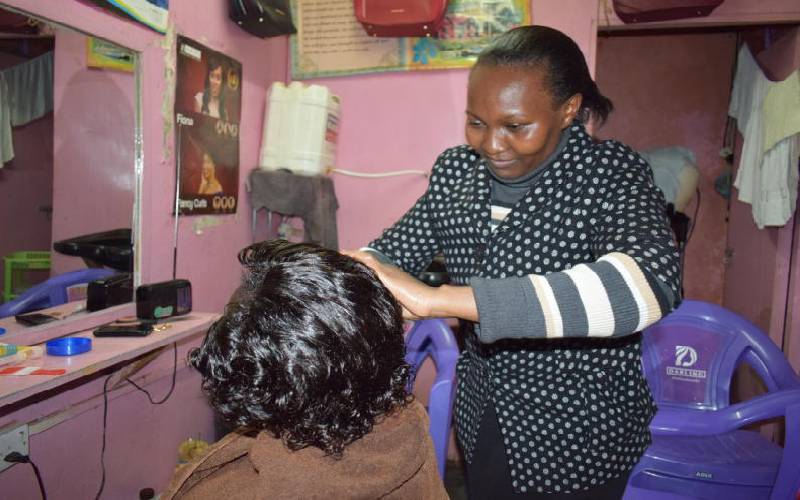 Hairdresser raking in cash from planning ahead