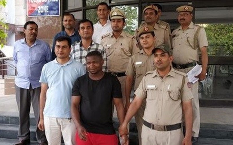 India arrests Nigerian footballer with hard drugs, expired visa [Photos]
