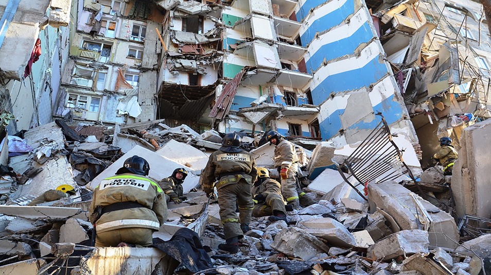 Infant found alive in rubble after gas blast
