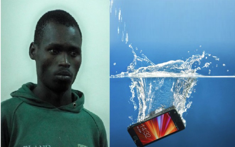Man jailed for six months after throwing police’s phone into river