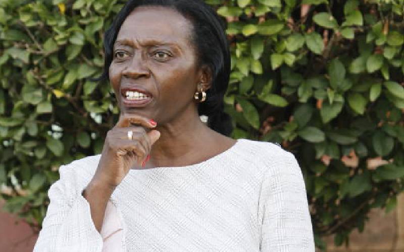 Martha Karua faults Sh27m fine against Githongo