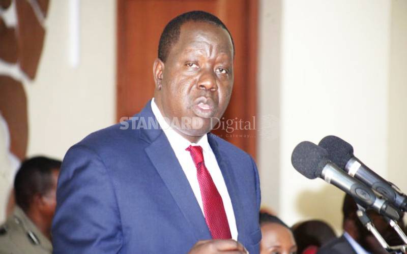 Matiang'i declares October 10 a public holiday