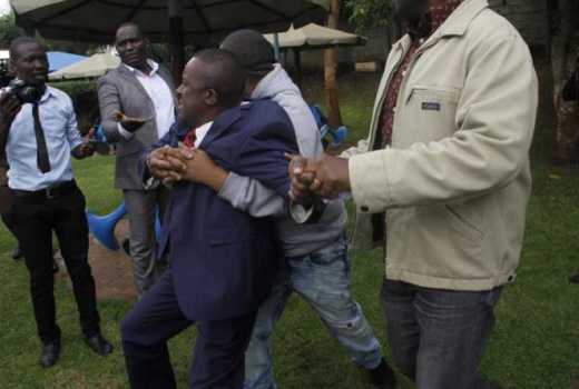Police tell goons behind assault on ex-lobby leader to surrender