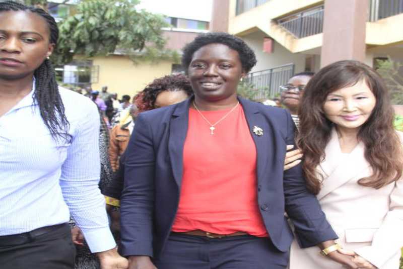 Rosemary Odinga appears in public after two years