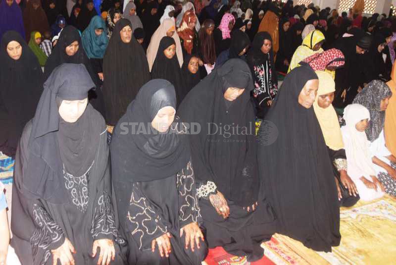 Row as Muslims celebrate festival
