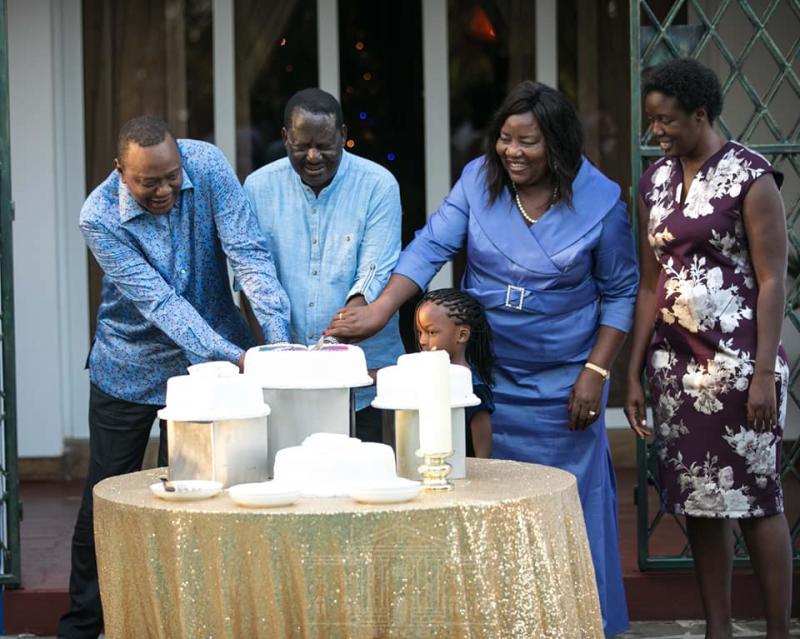 The day Uhuru grooved at Raila's Coast bash