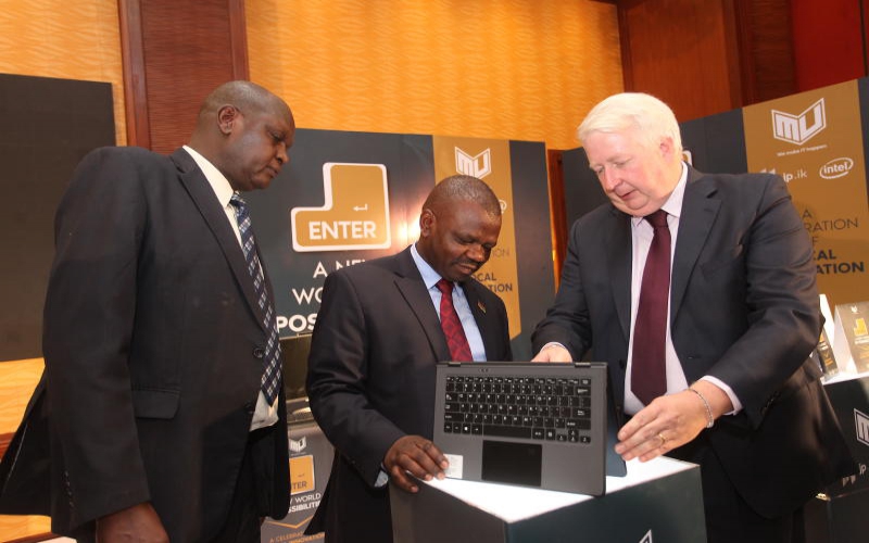 Varsity launches laptops, servers made at its plant