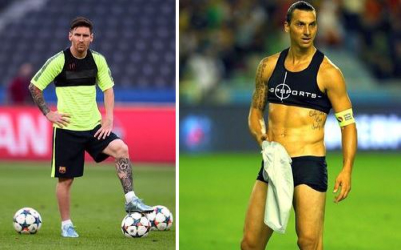 Footballers don't 'wear bras' - sporting reasons for under-shirt