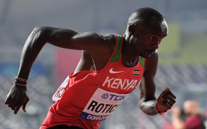 Why Kenya’s Ferguson Rotich is the man to watch in Doha tonight