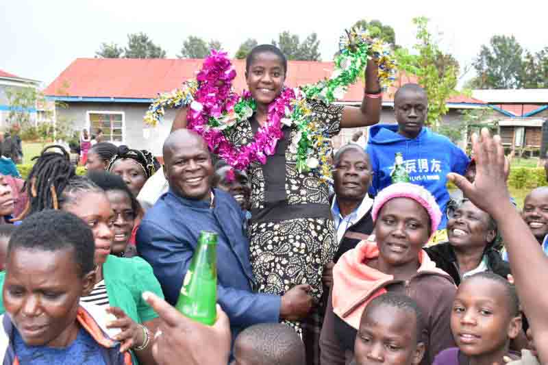Top girl in Western lives up to her name, brings joy to community