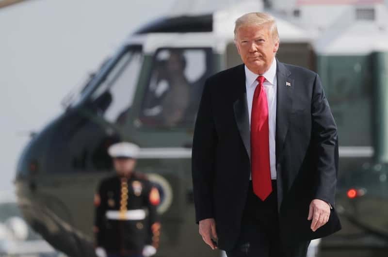 Twitter puts warning notice on Trump tweet for 'abusive behaviour'