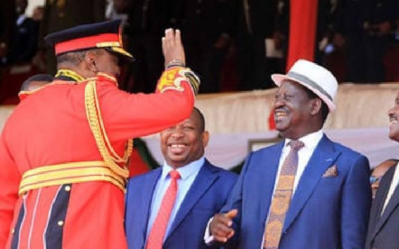 Dukungan Uhuru terhadap Raila akan menjadi pelanggaran protokol