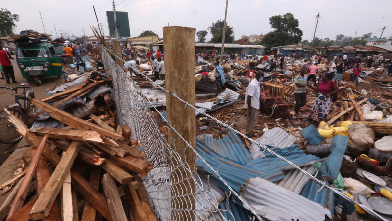 Curtain falls on Kisumu's Kibuye market