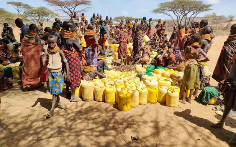 Water crisis and drought in Samburu threatens 200,000 locals