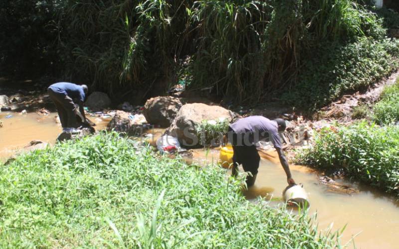 Water scarcity hits Kisii hard as rivers dry up