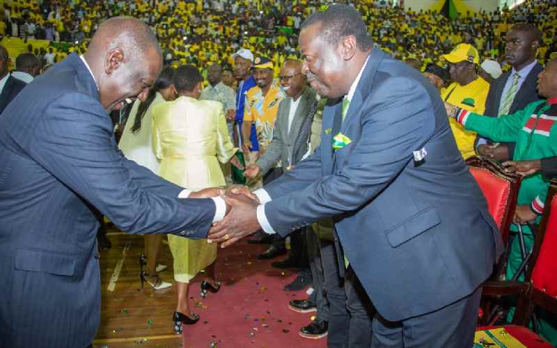 We have a partner in you, Mudavadi tells Ruto