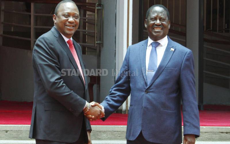 What if things were to fall apart and Raila walks out of handshake?