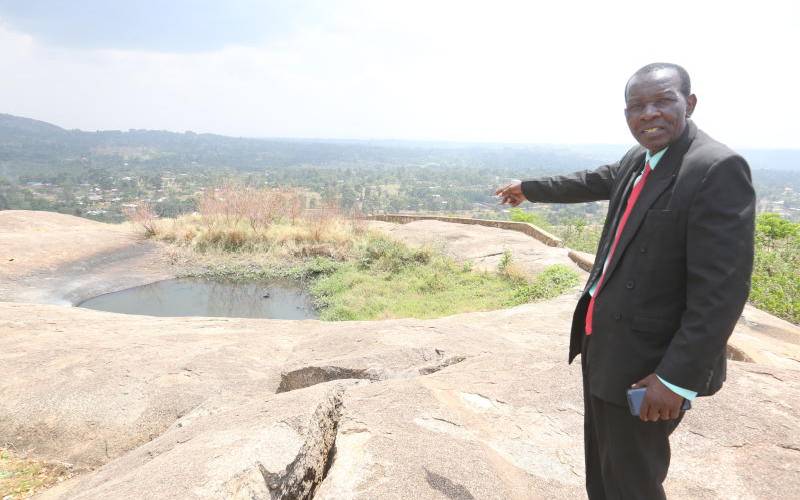Why villagers believe the sinkhole on Luucho Hills is Lake Victoria’s ‘nose’