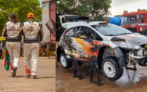 Zambian couple hoping to walk away with win at Equator Rally