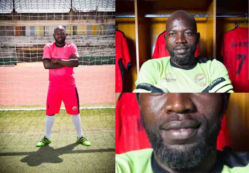 African club signs 25-year-old goalkeeper, but fans think he's 45 [Photos]